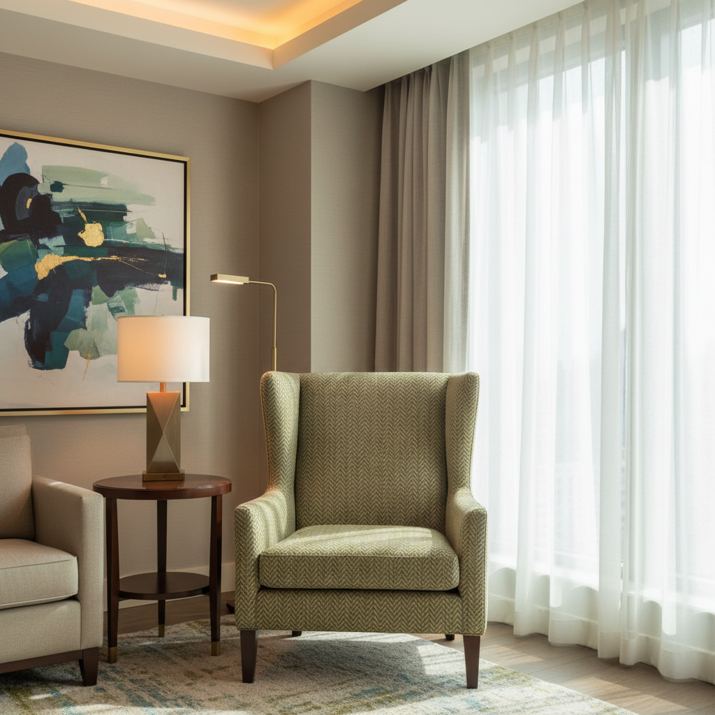 Rum Punch - Balsamic Upholstered Chair | Architectural Fabrics