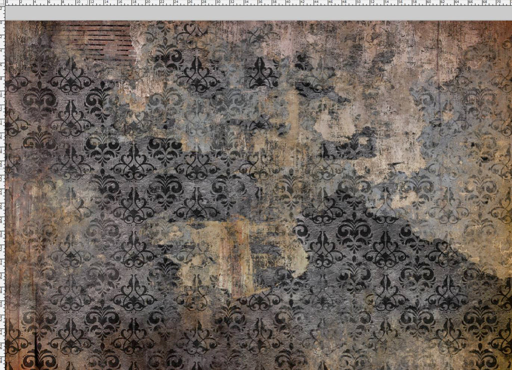 Lathe Wall Mural - 72 in x 49 inches Wallcovering | DW Bespoke Studios