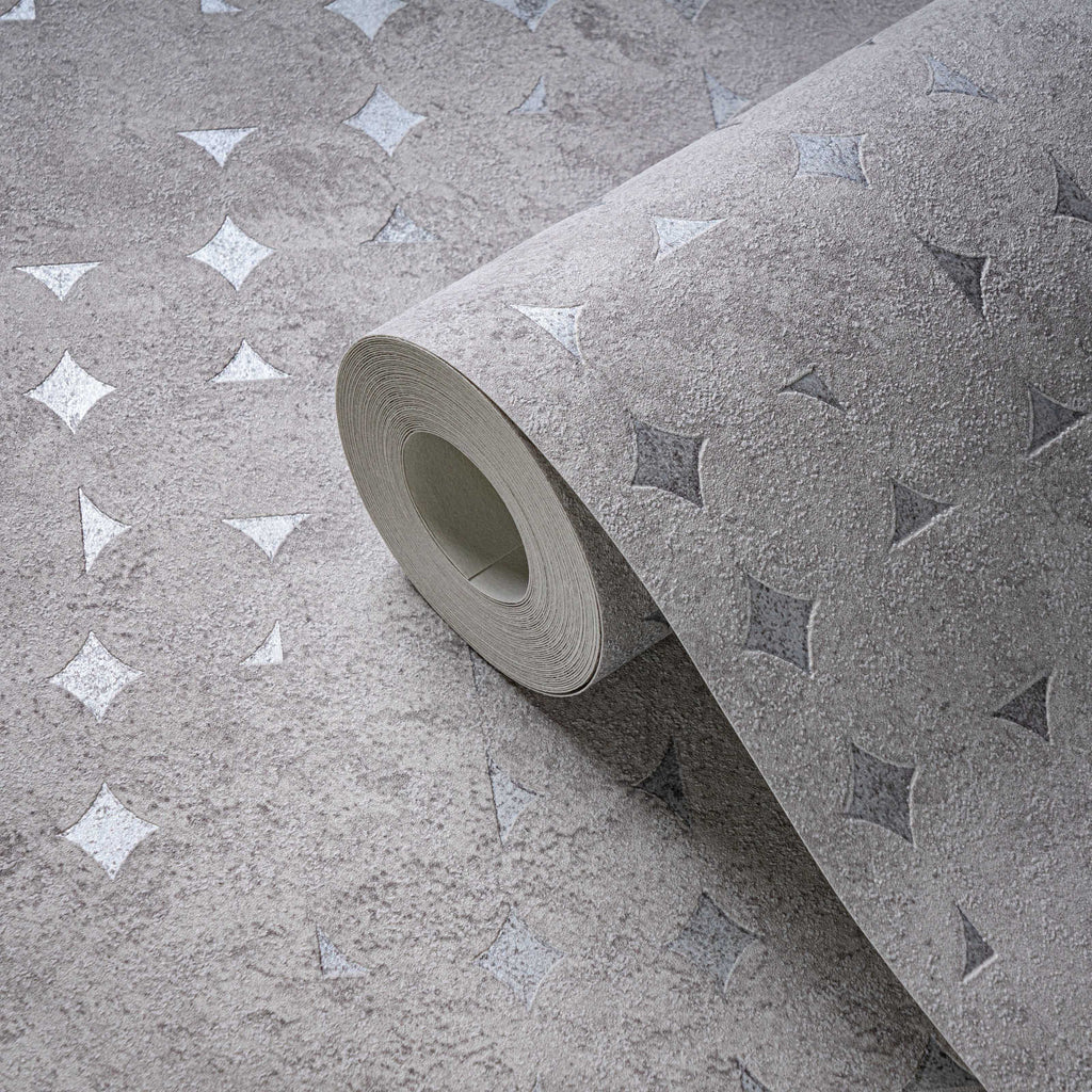 Stories of Life Gray Wallcovering | AS Creation