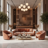 Bedford Umber Upholstered Sofa | Architectural Fabrics