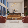 Red Hook - Honeycomb Upholstered Sofa | Architectural Fabrics