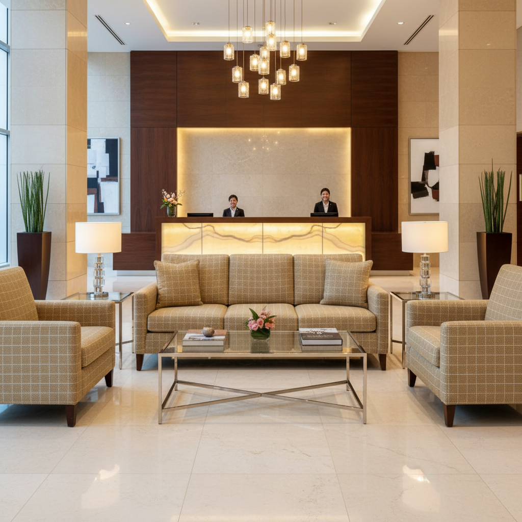 West End - Fleece Upholstered Sofa | Architectural Fabrics