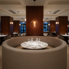 Brushed Linen Weave Mushroom Taupe Upholstered Banquette | Architectural Fabrics