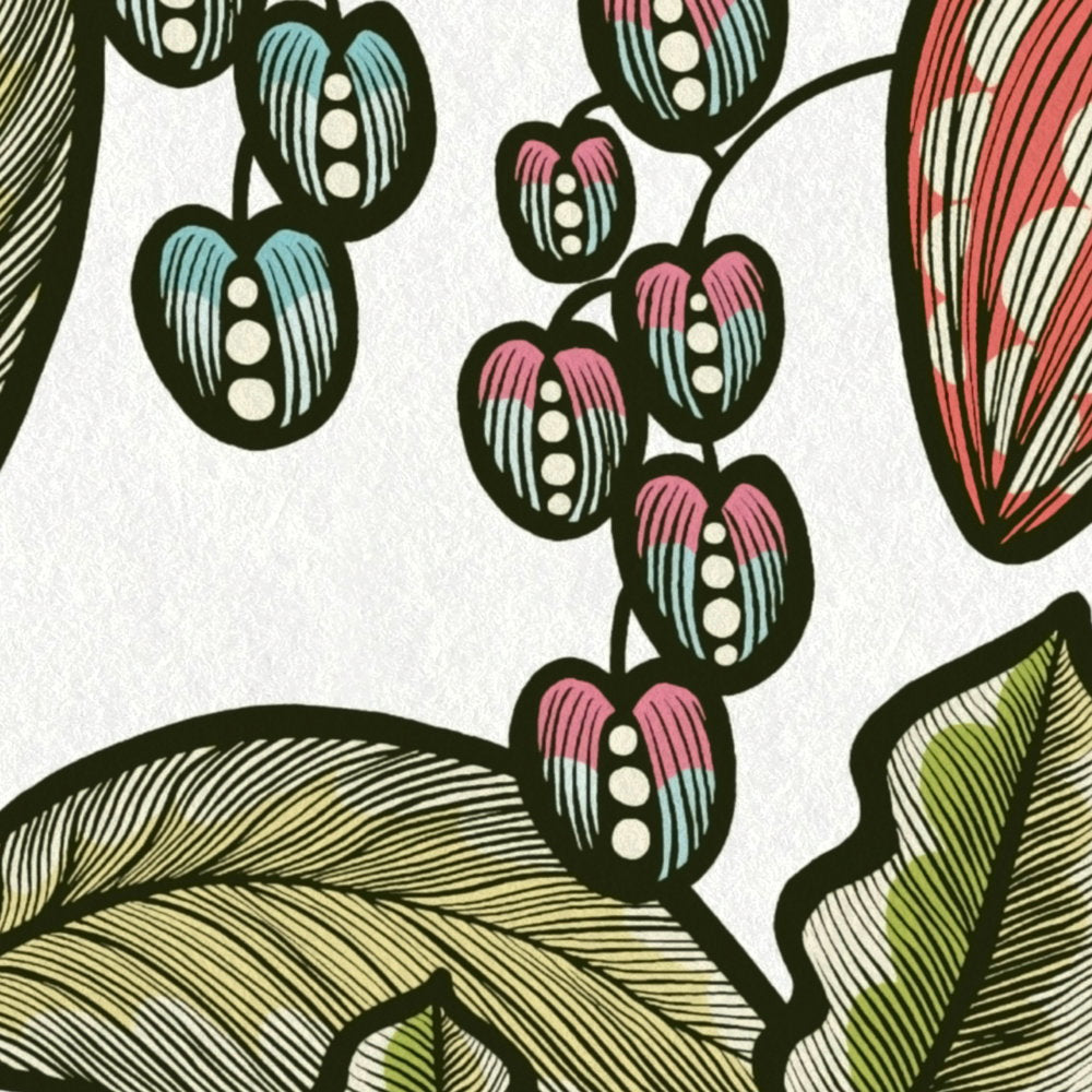 Floral Impression Green Wallcovering | AS Creation