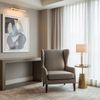 Snake Cay - Slate Upholstered Chair | Architectural Fabrics