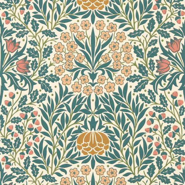Daisy & Oak Madder/Teal | Morris & Co.