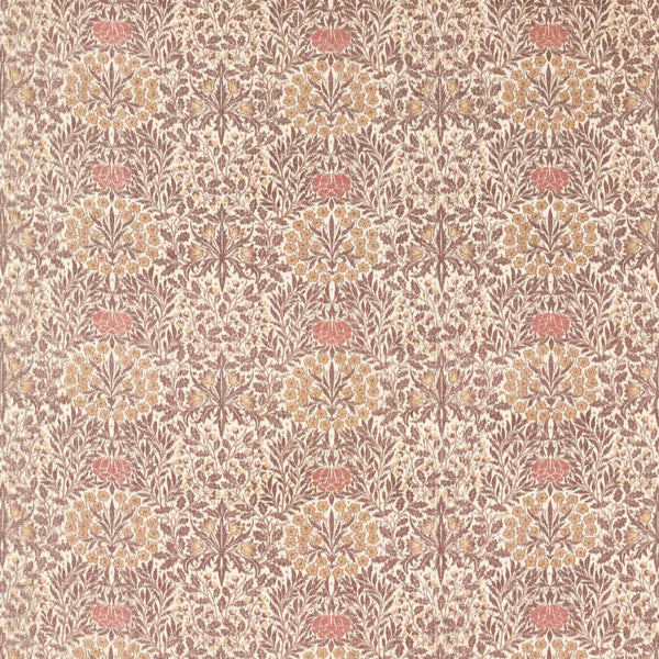 Daisy & Oak Warp Print Chestnut/Primrose | Morris & Co.