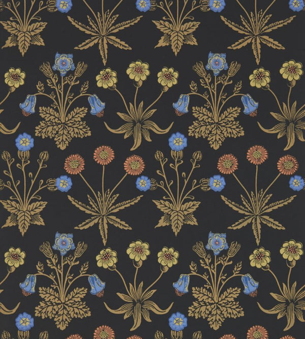 Daisy Moonlit Wallcovering | William Morris