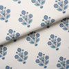 DALILA HAND-SCREEN PRINT BLUE | Schumacher - Image 8