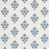 DALILA HAND-SCREEN PRINT BLUE | Schumacher - Image 1