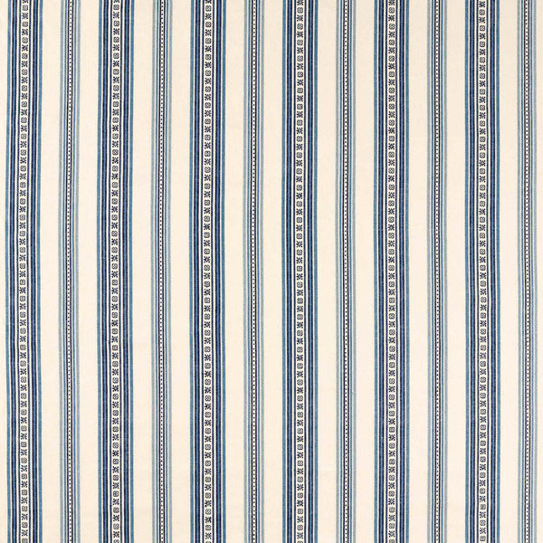 Dallington Stripe Indigo | Morris & Co.