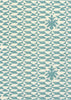 Carlo II, Dark Turquoise on Curtain Weight