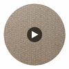 Daytona Faux Embossed Durable | Hollywood Wallcoverings Circular Swatch | Hollywood Wallcoverings