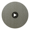 Daytona Faux Embossed Durable | Hollywood Wallcoverings Circular Swatch | Hollywood Wallcoverings