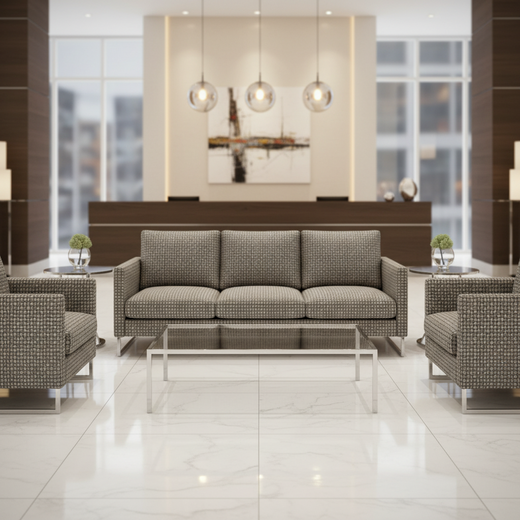 Bellevue - Bellevue Tekloom Performance Upholstered Sofa | Architectural Fabrics