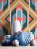 Retro Chic Mustard Wallcovering | AS Creation