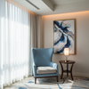 Bedford Lagoon Upholstered Chair | Architectural Fabrics