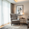 Savannah Bay - Ash Upholstered Chair | Architectural Fabrics