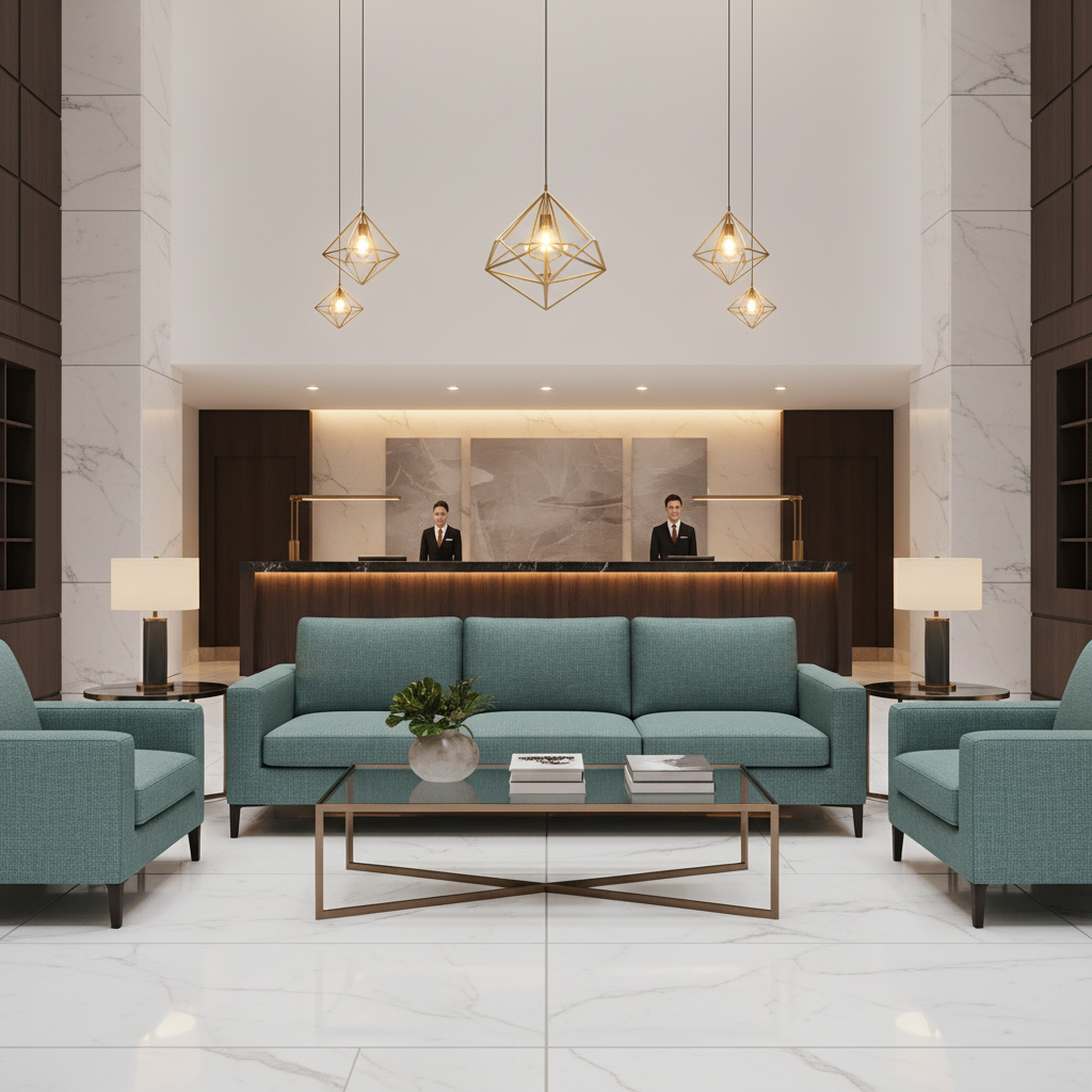 Amalfi - Teal Tide Indoor/Outdoor Vinyl Upholstered Sofa | Architectural Fabrics