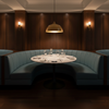 Luxury Cay - Capri Upholstered Banquette | Architectural Fabrics