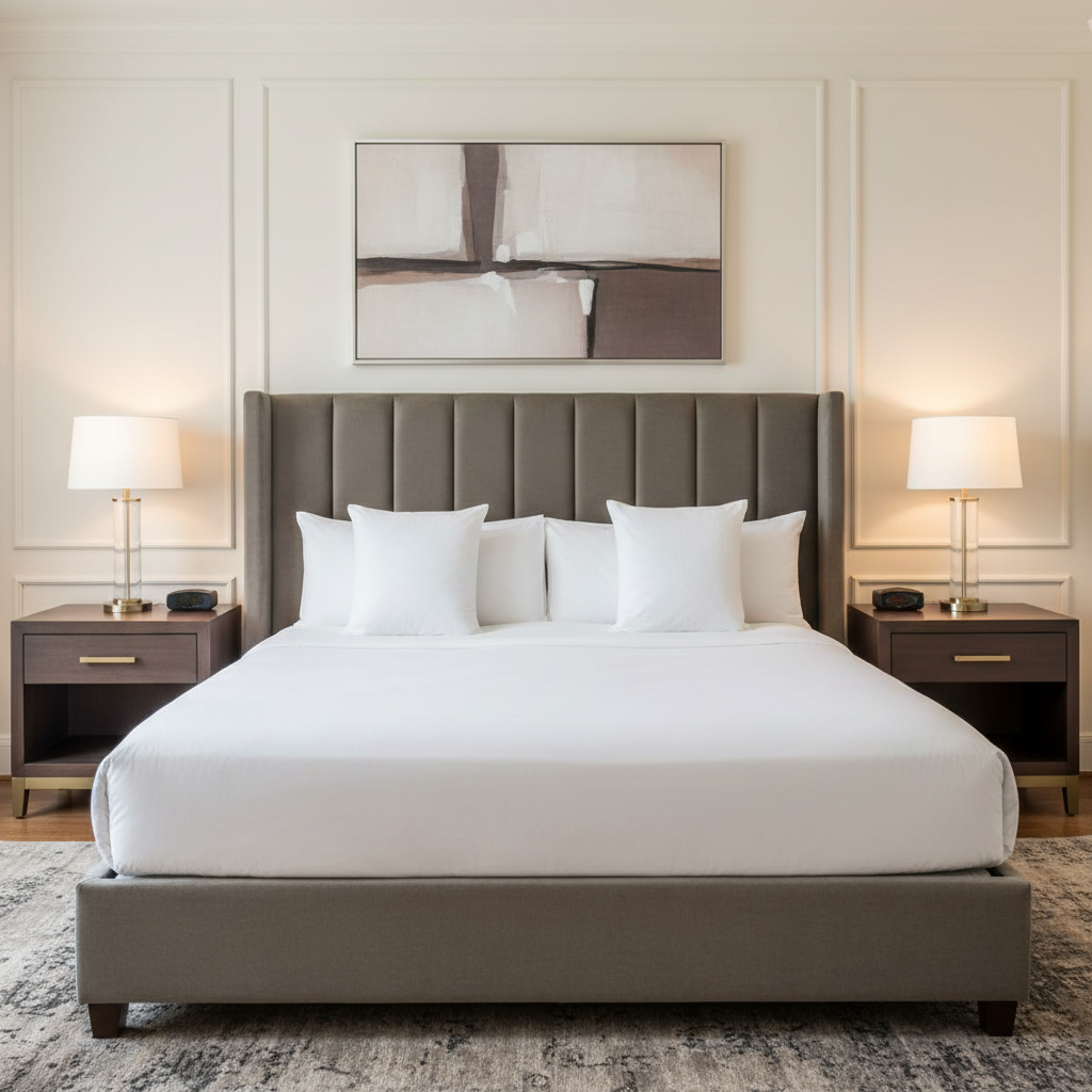 Port Royal - Thunder Upholstered Headboard | Architectural Fabrics