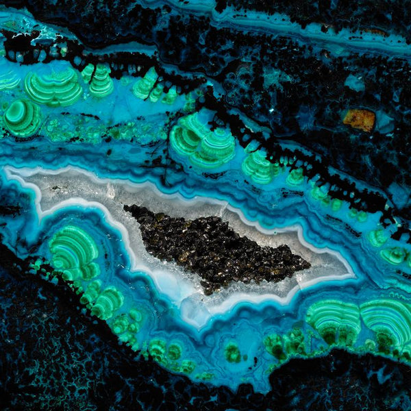 Chrysocolla - Cerulean | Wolf Gordon Wallcoverings