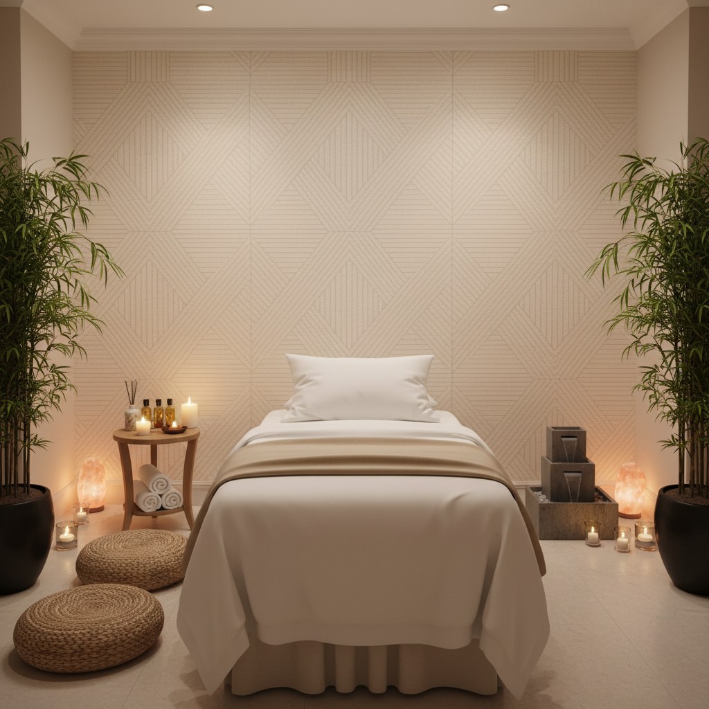 Maidstone Type II Vinyl | Hollywood Wallcoverings - Healthcare Waiting Room commercial room setting