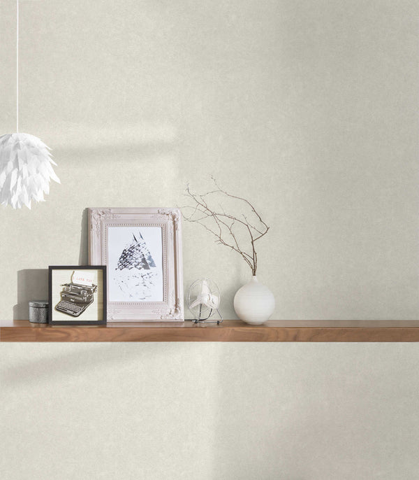 Versace Plain Cream Wallcovering | Versace