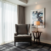 Virgin Gorda - Onyx Upholstered Chair | Architectural Fabrics