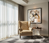 BALBOA - Sandstone Faux Leather Upholstered Chair | Architectural Fabrics