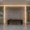Maya Riviera - Latte Upholstered Wall Panel | Architectural Fabrics