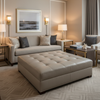 Punch Bowl - Owl Upholstered Ottoman | Architectural Fabrics