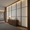 Parrot Cay - Snow Upholstered Wall Panel | Architectural Fabrics