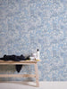 Floral Impression Light Blue Wallcovering | AS Creation