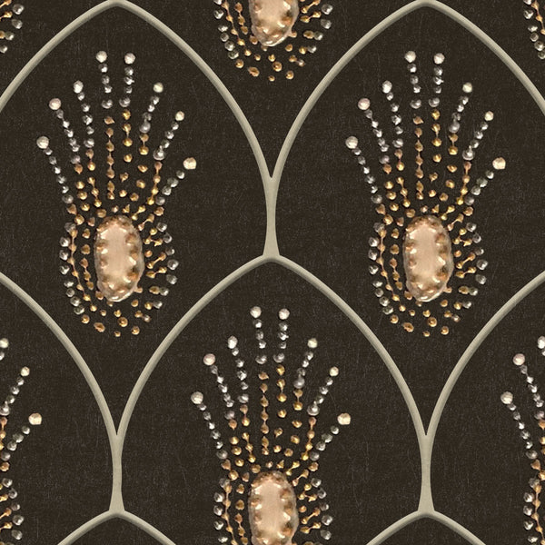 Solimar Beach - Obsidian Jewel Commercial Wallcovering | Hollywood Wallcoverings