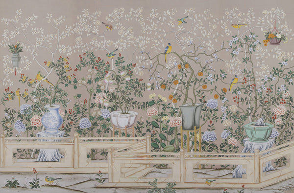 Temple Newsam — Almost Mauve India tea paper