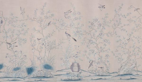 Askew — Almost Mauve dyed silk