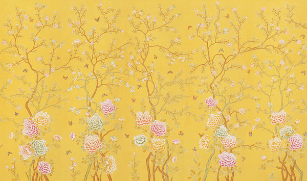 Chelsea — Yellow dyed silk