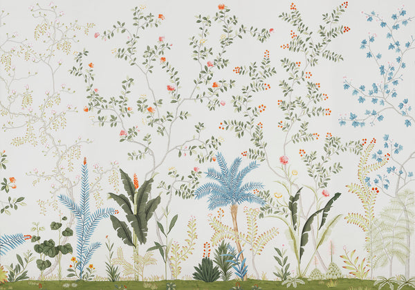 Sans Soucis — Colourway SC-116 on Antique White Williamsburg