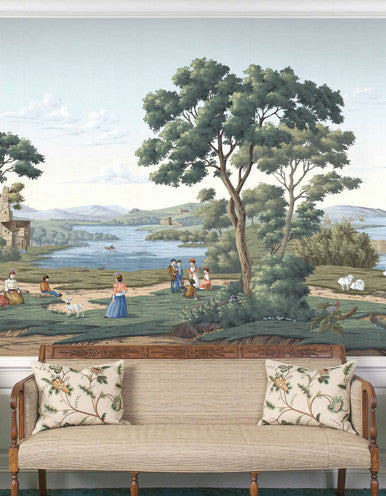 Derbyshire Light Blue | Mural Source