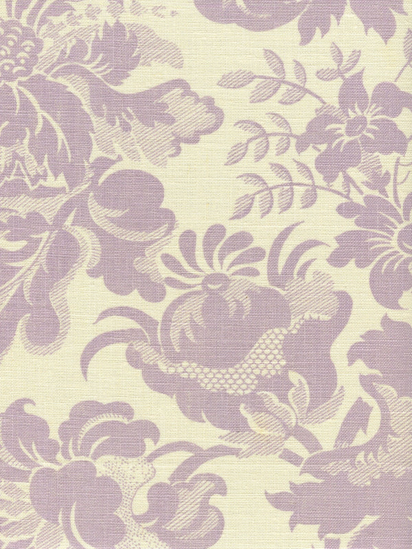 Des Gardes, Soft Lavender on Tint Fabric | Quadrille