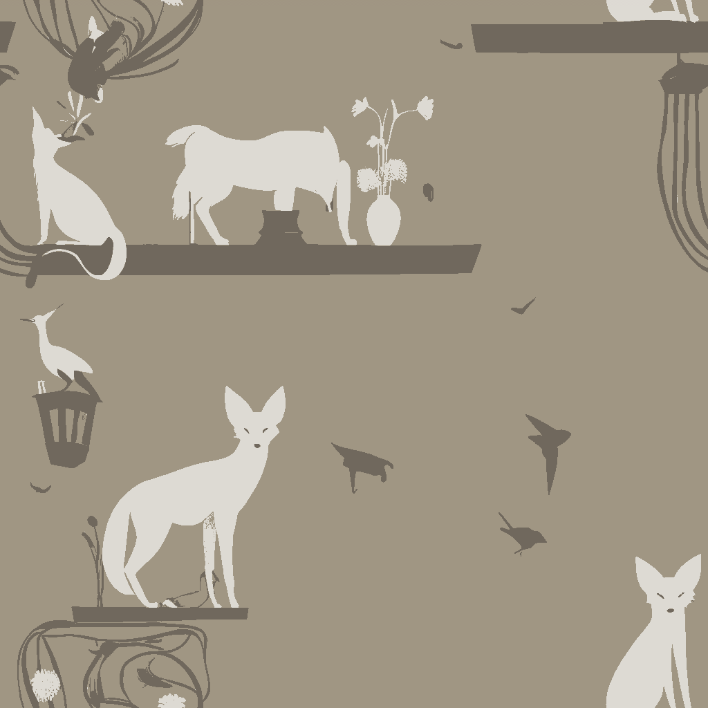 Designer Zoo Calm 2-Pack · Seamless Wallpaper Bundle · Mini Pack · Digital Download