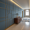 Ultrasuede  Moonstone  Blue Upholstered Wall Panel | Ultrasuede Upholstery