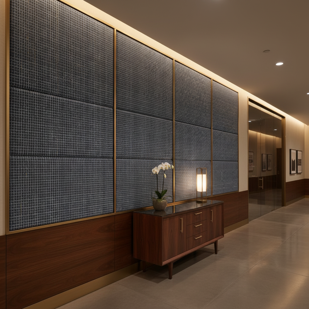 Stingray City - Maritime Upholstered Wall Panel | Architectural Fabrics