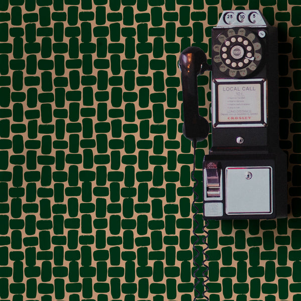 Kingston 1970s Geometric Retro | Architectural Wallcoverings