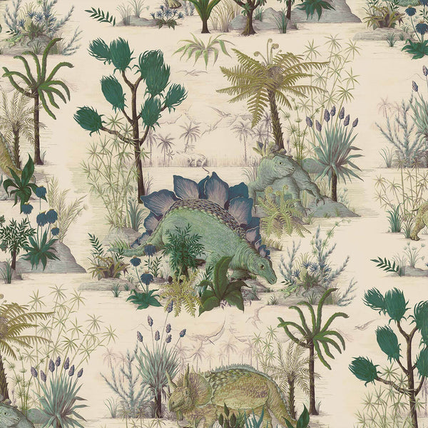 Dinosauria Ecru, Sample Wallcoverings | Newwall