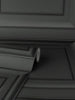 Distinctive Dark Grey Square Panel Wallcovering | Jeffrey Stevens - Image 6