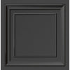 Distinctive Dark Grey Square Panel Wallcovering | Jeffrey Stevens - Image 8