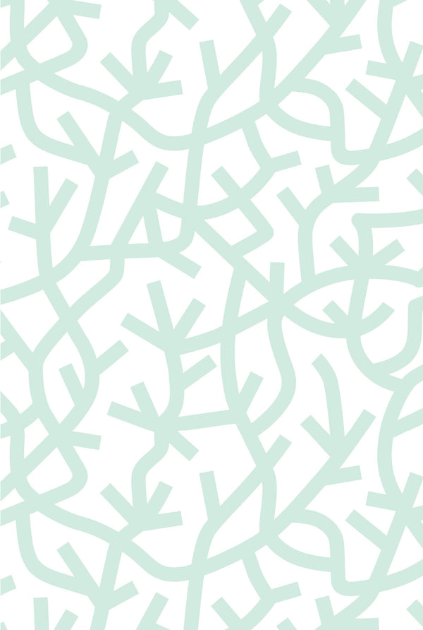 A Forest Mid Century Wallcovering