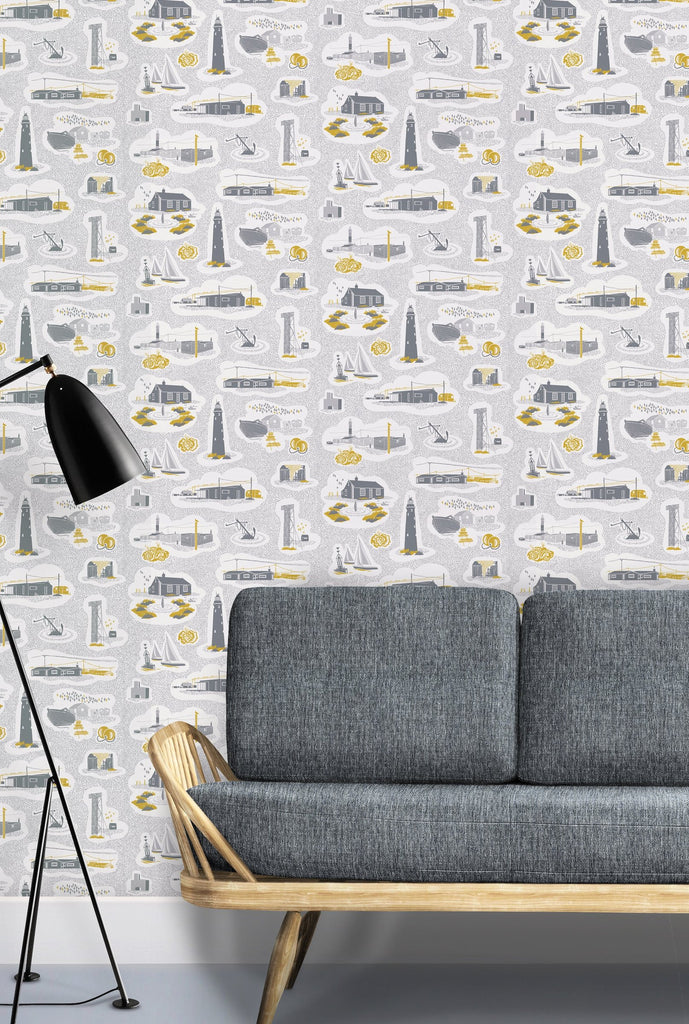 Mid Century Modern available exclusively at Designer Wallcoverings